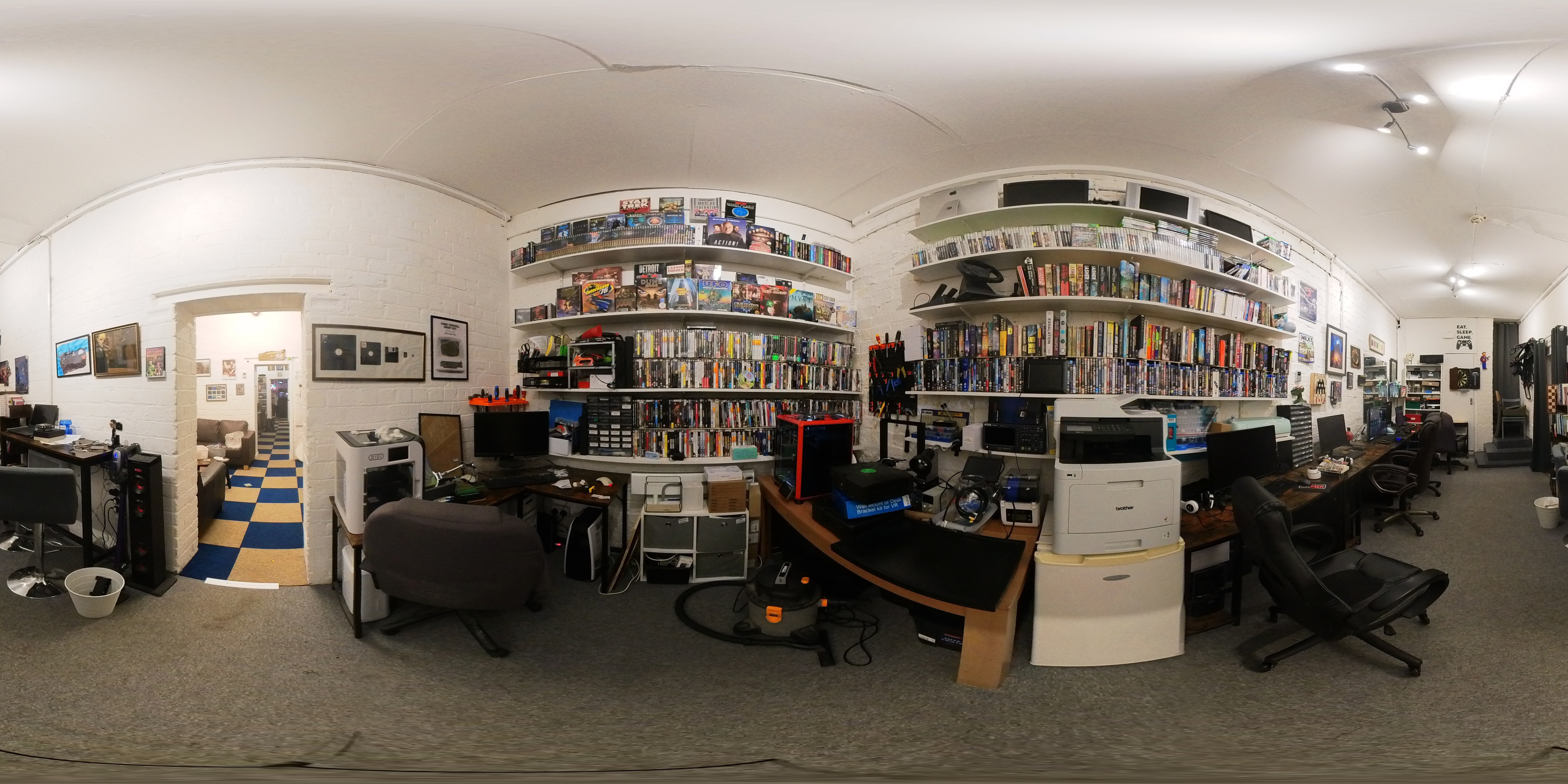 A 360 view of the PC Room from June 2024